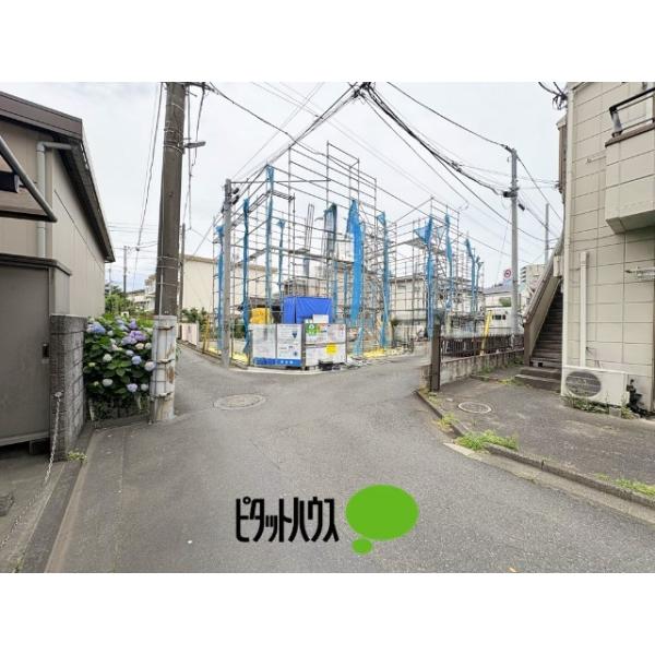 外観　施工中