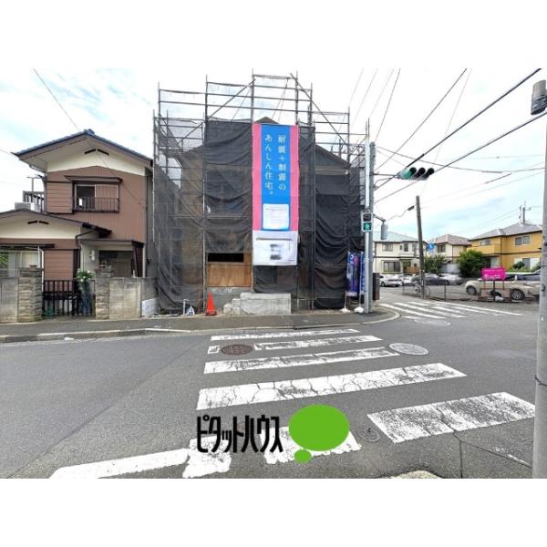 外観　施工中