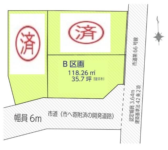 区画図　B区画