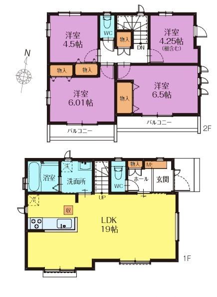 間取り図　2号棟