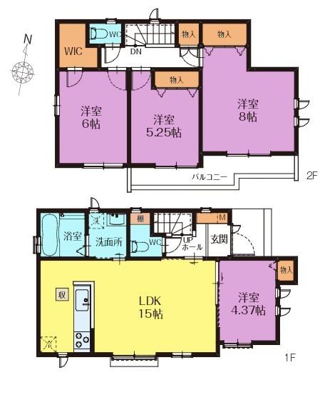 間取り図　3号棟