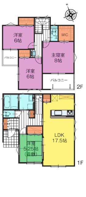 間取り図　2号棟
