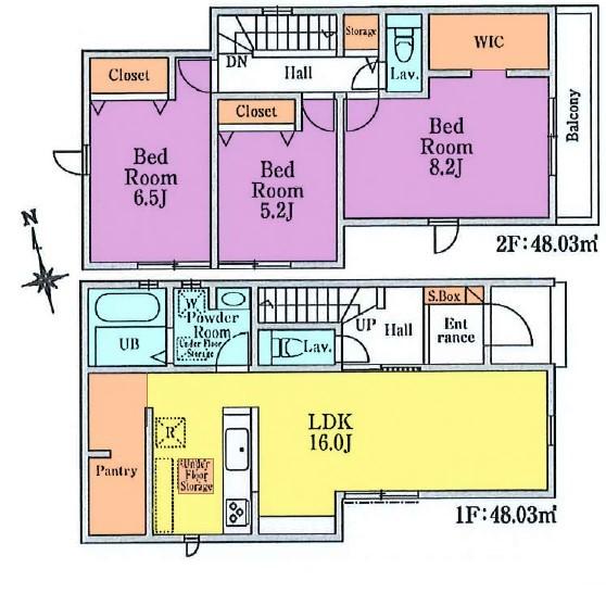 間取り図　3号棟