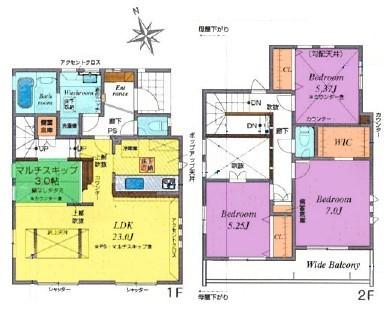 間取り図　２号棟