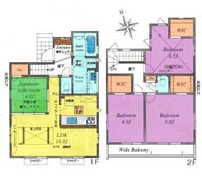 間取り図　１１号棟