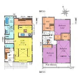 間取り図　17号棟