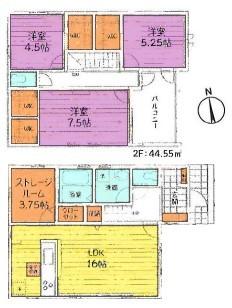 間取図　3号棟
