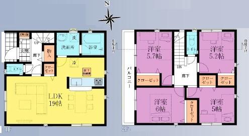 間取り図　3号棟
