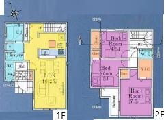 間取り図　6号棟