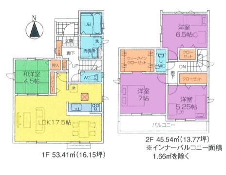 間取図　18号棟