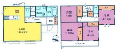 間取図　C号棟