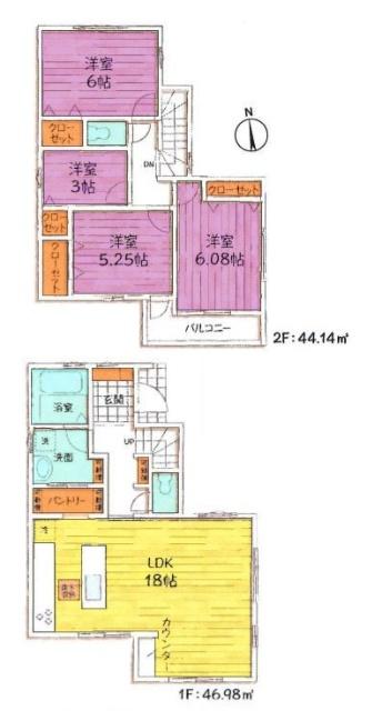 間取図　7号棟