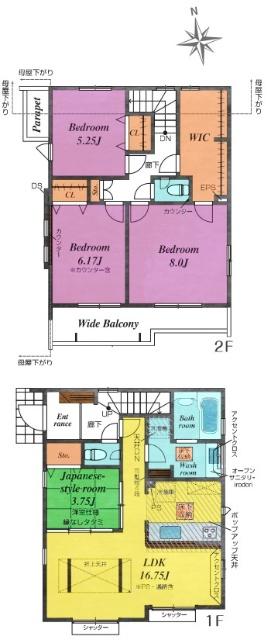 間取図　9号棟