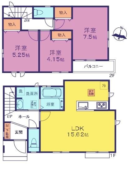 間取図　C号棟