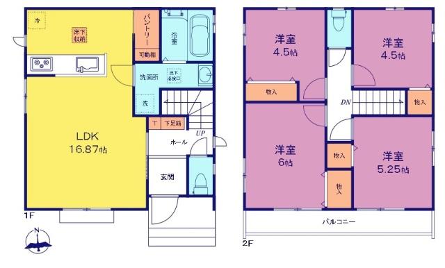 間取図　C号棟