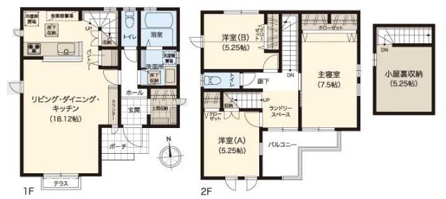 間取図　15号棟
