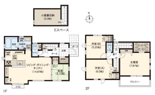 間取図　39号棟