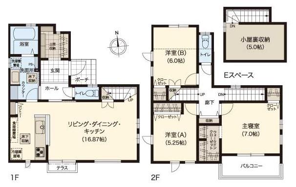 間取図　35号棟