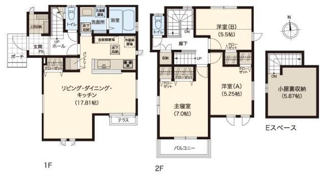 間取図　16号棟