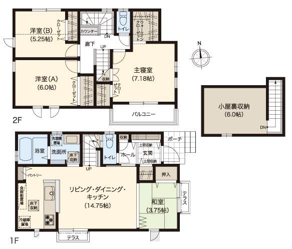 間取図　13号棟