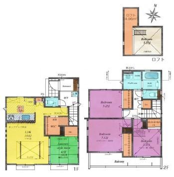 間取図　16号棟