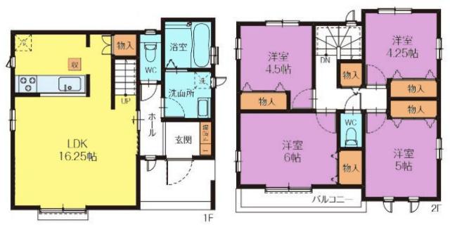 間取図　Ｂ号棟