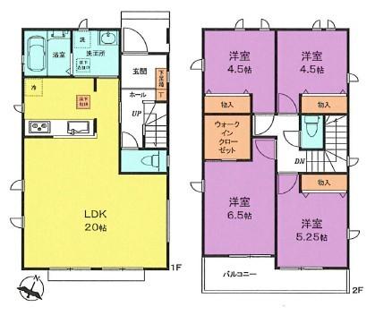 間取図　Ｂ号棟