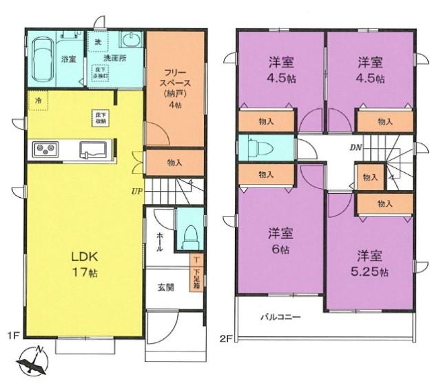 間取図　Ｄ号棟