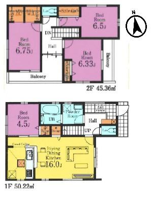 間取図　11号棟