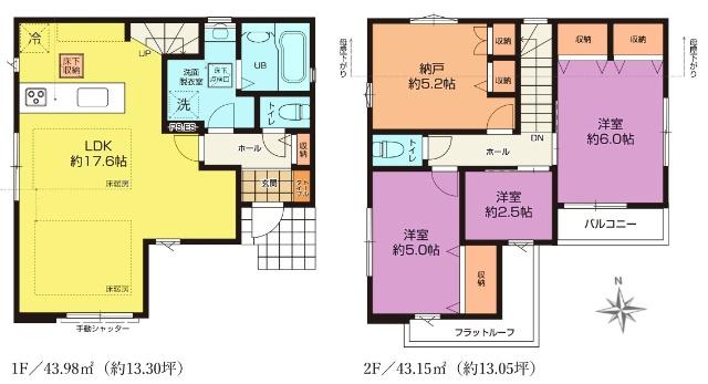ケイアイグレイス花小金井18期 間取り図画像