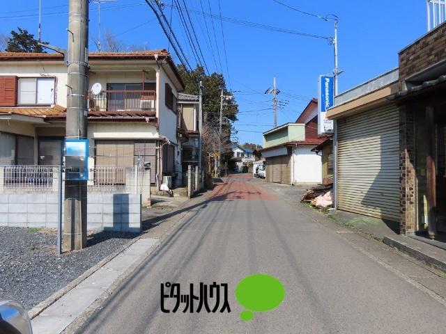 武蔵村山市中央3丁目全2区画　A区画 前面道路含む現地写真