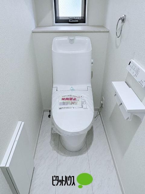 いろどりアイタウン武蔵村山市伊奈平5丁目全2棟　1号棟 トイレ