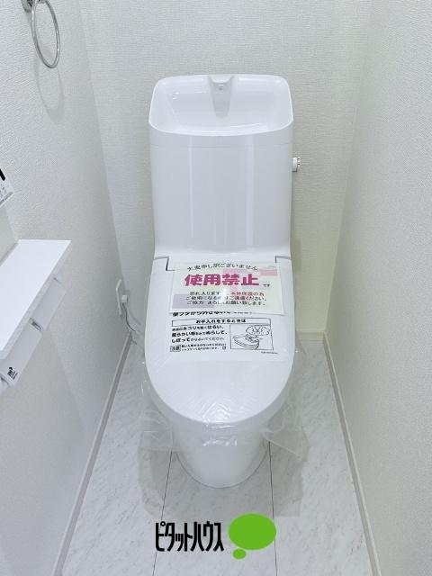 いろどりアイタウン武蔵村山市伊奈平5丁目全2棟　1号棟 トイレ