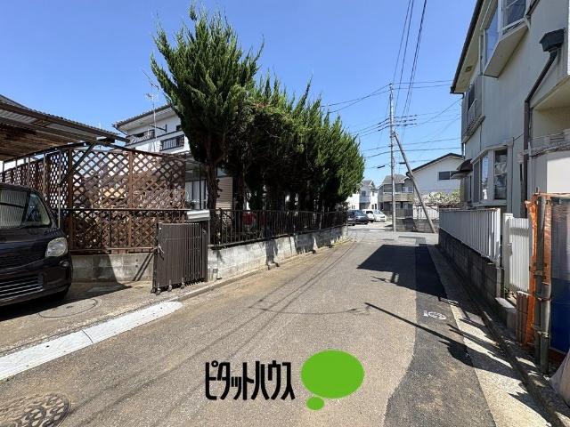 東大和狭山 前面道路含む現地写真