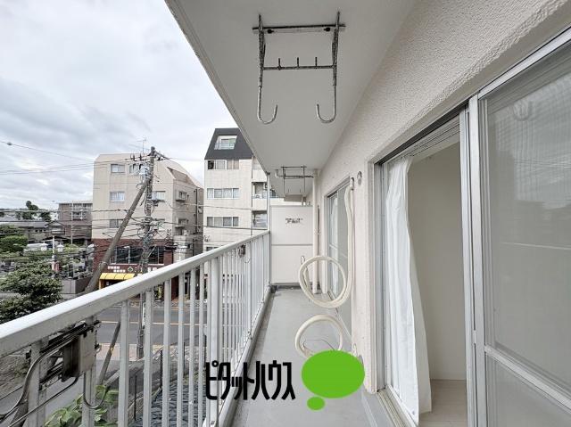 花小金井スカイハイツ バルコニー