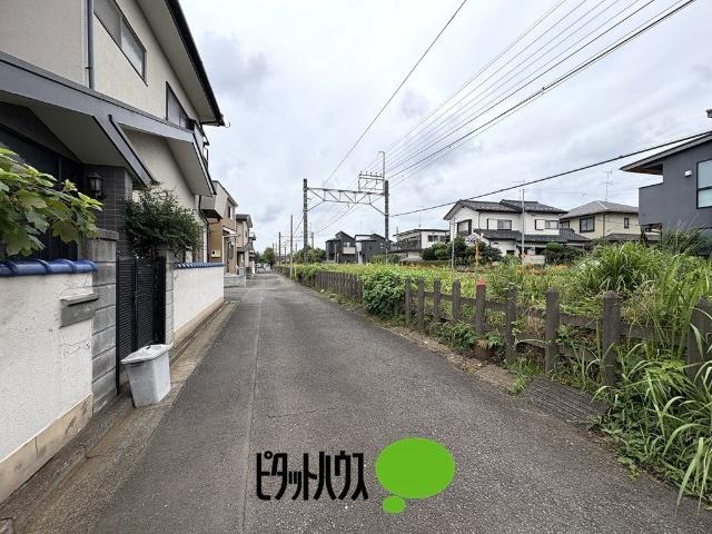 リーブルガーデン小平上水本町第2期 前面道路含む現地写真