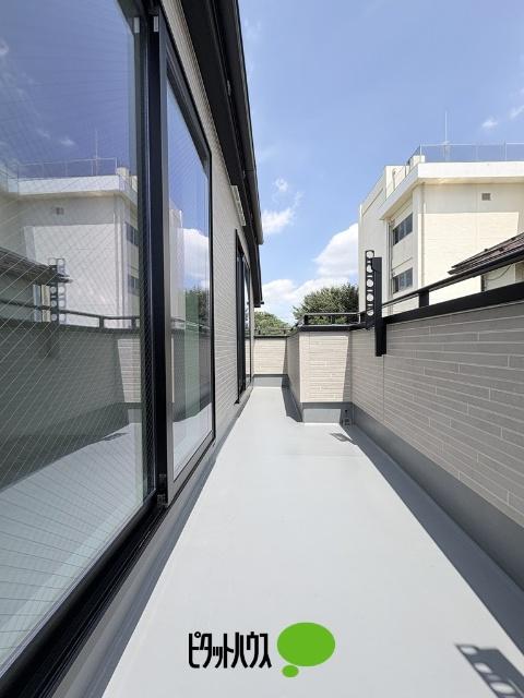 グラファーレ東大和市南街6期全4棟　2号棟 バルコニー