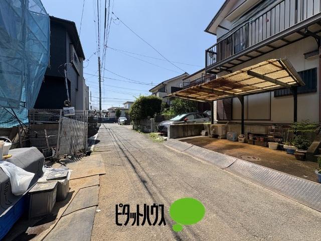 リガーレ東村山市青葉町20期 前面道路含む現地写真