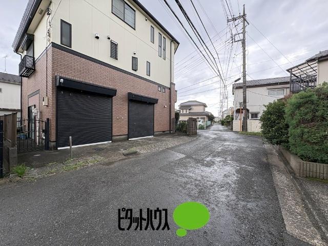 立川市一番町1丁目　中古戸建 前面道路含む現地写真