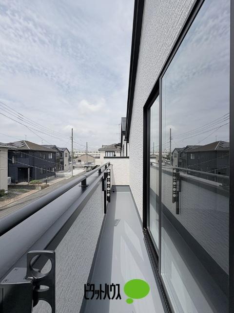 グラファーレ武蔵村山市残堀3期全4棟　1号棟 バルコニー