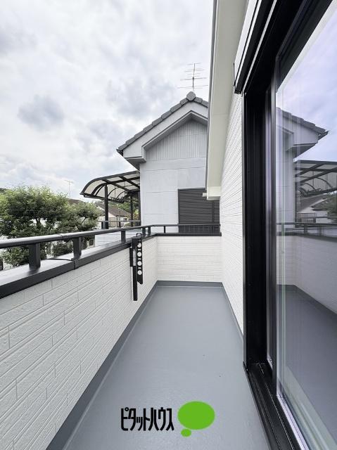 ハートフルタウン瑞穂町長岡3期全2棟　A号棟 バルコニー