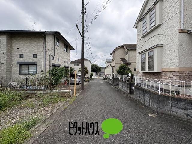 東村山市廻田町4丁目　Ｂ-1区画　土地 前面道路含む現地写真