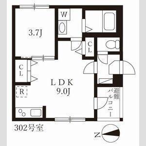  間取り図写真