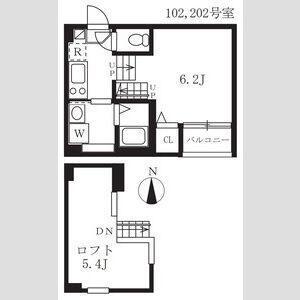 ネクストステージ上飯田（102） 間取り図画像