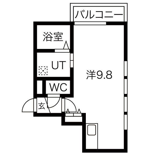 Bipple（3A） 間取り図画像