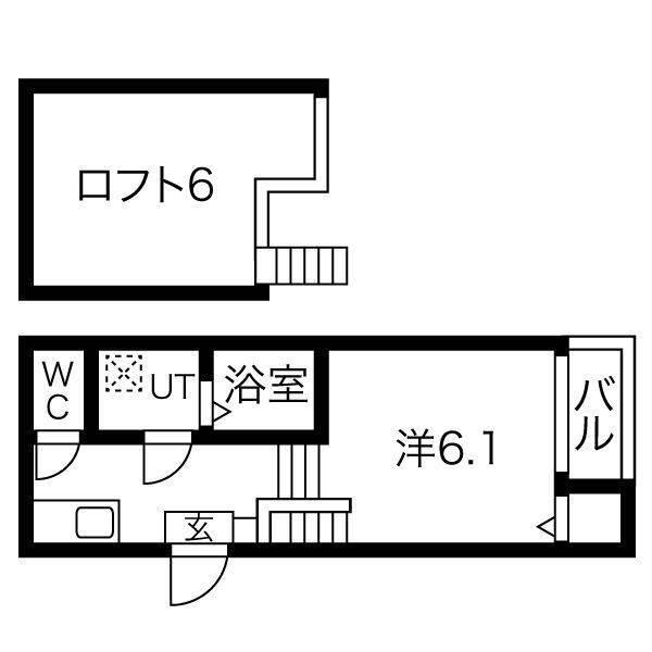 ハーモニーテラス道下町（101） 間取り図画像