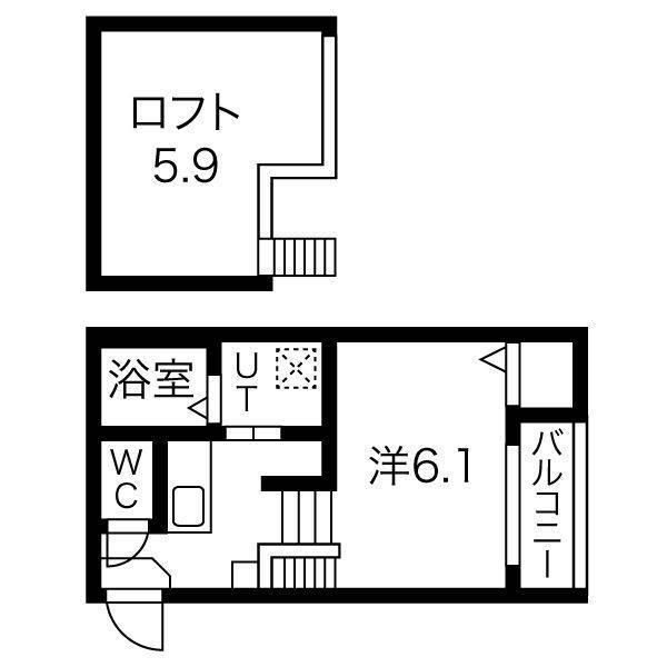 Y’s Square 名城公園（202） 間取り図画像
