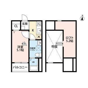 シルバード（201） 間取り図画像