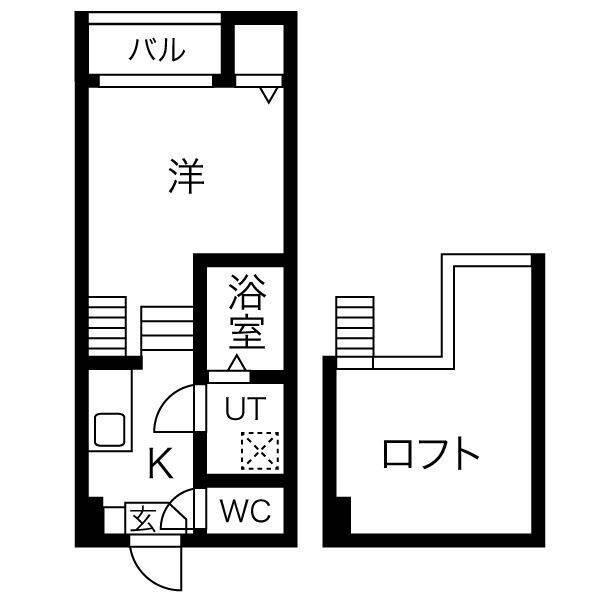 クレール・k・桜山（102） 間取り図画像
