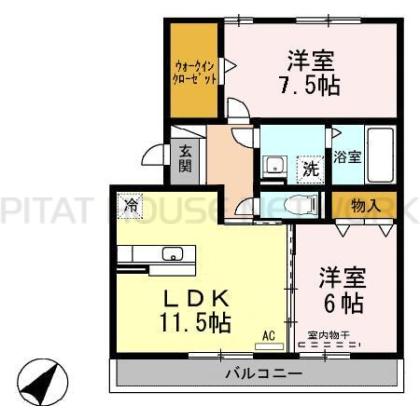  間取り図写真